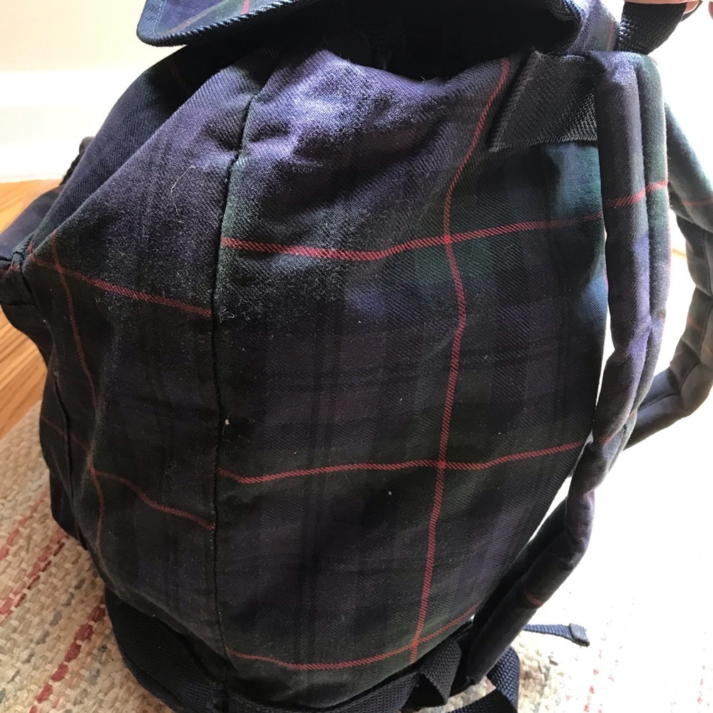 🇺🇸VINTAGE RARE Tommy Hilfiger Plaid Backpay - Picture 14 of 16